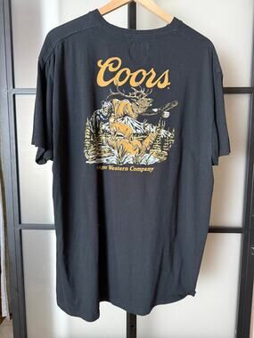 SEAGER x Coors Banquet Preserve Mens Tee Size XXL